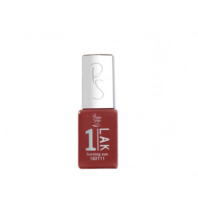 1-LAK UN SOLO PASO GEL POLISH BURNING SUN 5ML